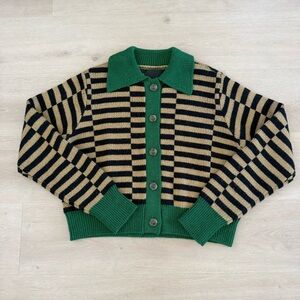 No.6 Store Lane Checked Cardigan